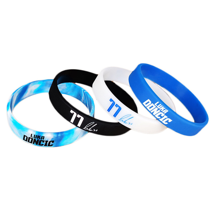 Wristband  Rubber Wrist Bands Custom Logo Band Printing Making Wristbands Writable Silicone