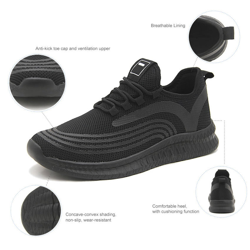 2023 Hot selling breathable mesh sports shoes sneakers for men basket homme chaussures