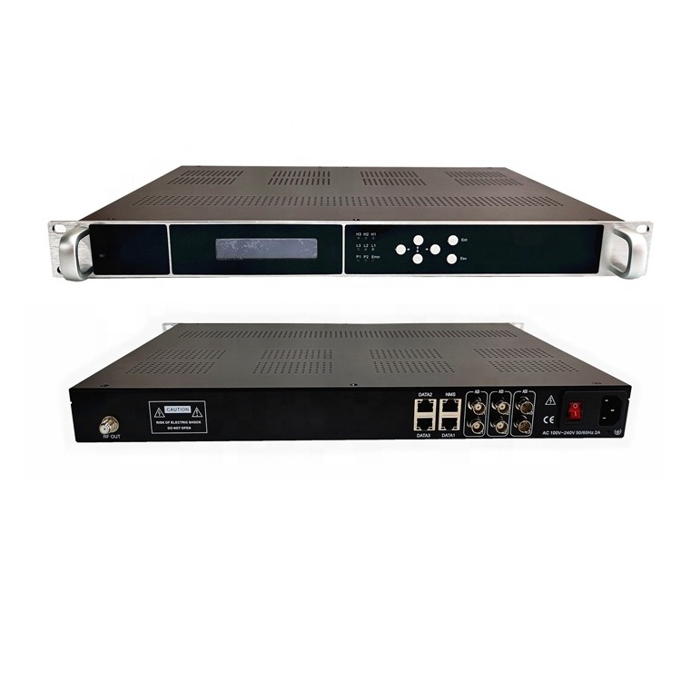 Digital Headend Encoder Modulador ISDBT H264 HD to DVB-C DVB-T ISDBT ATSC RF dvb-t2 Modulator HD Encoder Modulator