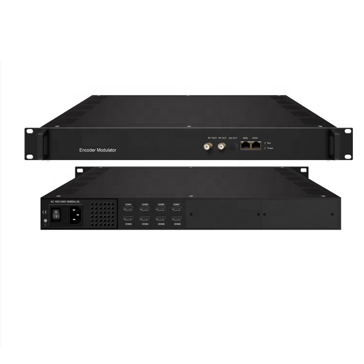 WS5528S HD to DVB-C DVB-T Modulator Multi Channel HD Encoder Modulator