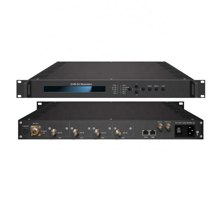 ASI&IP Input satellite uplink dvb-s2 modulator