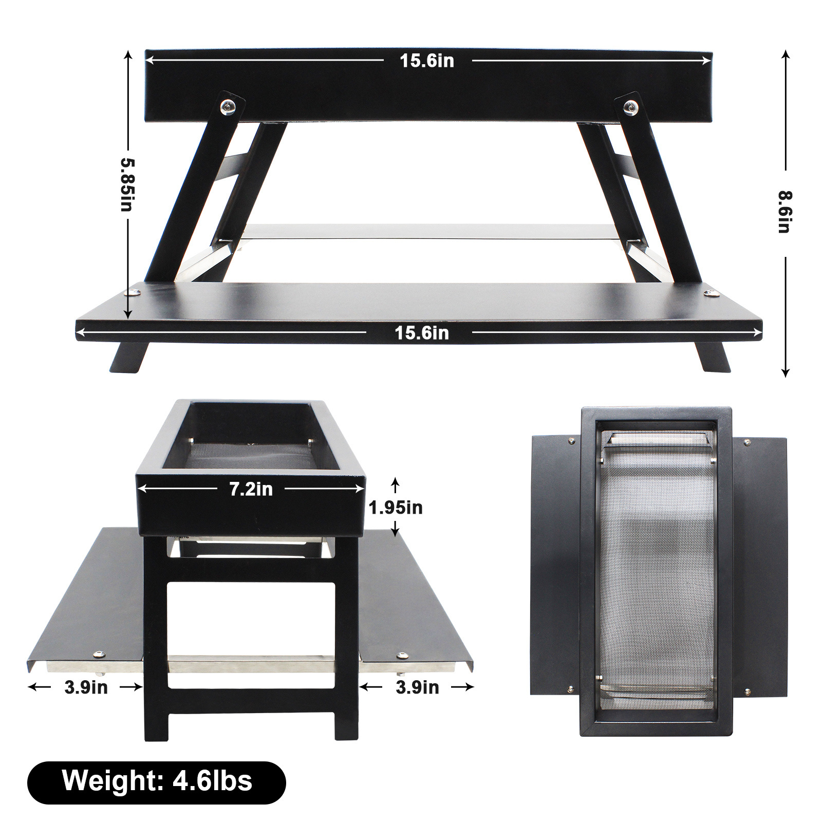 Amazon Hot Selling Poultry Feeder Chicken Feeding Table Stainless steel feeder for sale