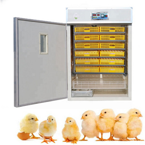 Hot selling 1232 chicken eggs hatching machine commercial incubator fully automatic