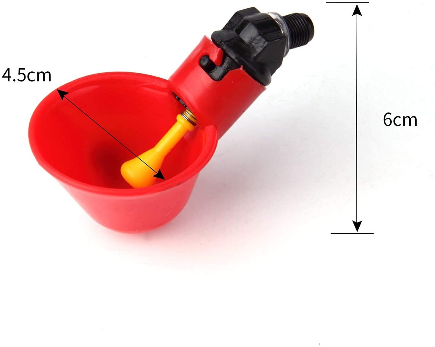 Chicken Automatic Drinker Plastic Poultry Waterer Kit Poultry Water Trough