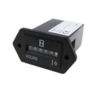 SYS-1 AC100-250V Digital Display Mechanical Hour Meter Counter