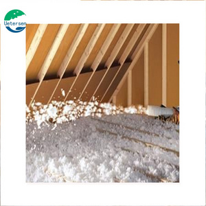 Loose filled fiberglass insulation blow-in fiber glass wool insulation for attic insulation