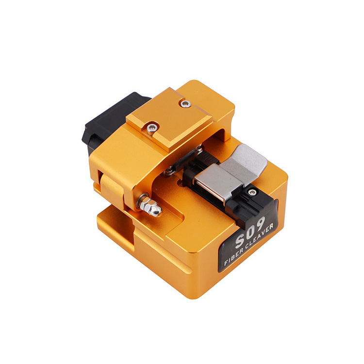 High Precision Fusion Splicer Optical Fiber Cutter FTTH Optic Fiber Cleaver S09