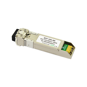 10GBASE-SR SFP+ 850nm 300m Duplex LC MMF DOM Optical Transceiver Module Factory Price