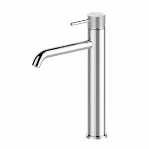 GMA3566 Hot Sale Single Handle Hot And Cold Water Desk Mount Table Top Bathroom Knurling Taps Sink Basin Mixer Faucet Tall