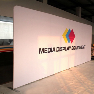 Custom advertising with logo banner polyester cloth banner stage backdrop printing pop up banner