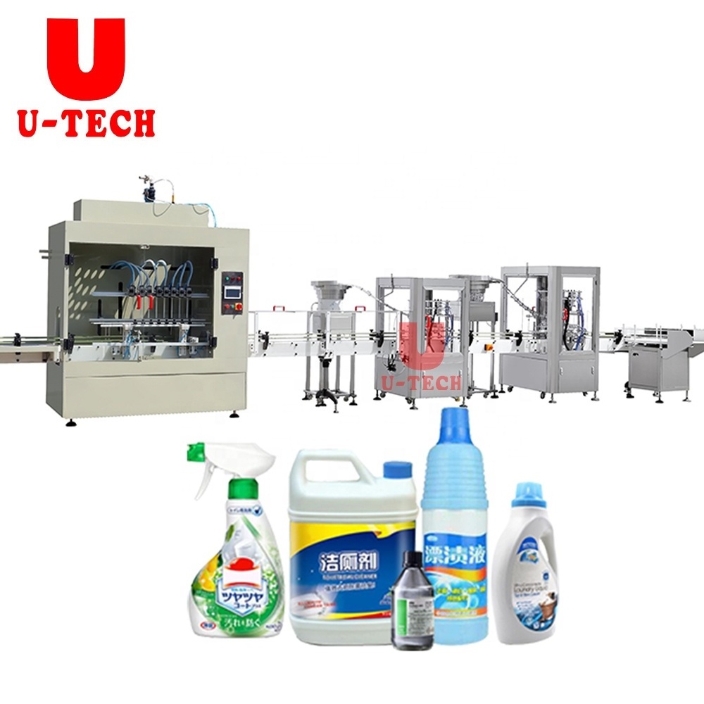 Full Automatic 2L 5L 20L Car Urea Antiseptic Corrosion Protection bottle labeling Machinery Liquid Filling And Capping MACHINE