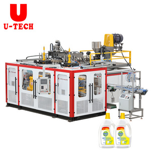 Auto 1L 4L 5L 20L PP HDPE Detergent Lubricating Oil Bottle Barrel Jerrycan Drum making Molding extrusion blow moulding machine