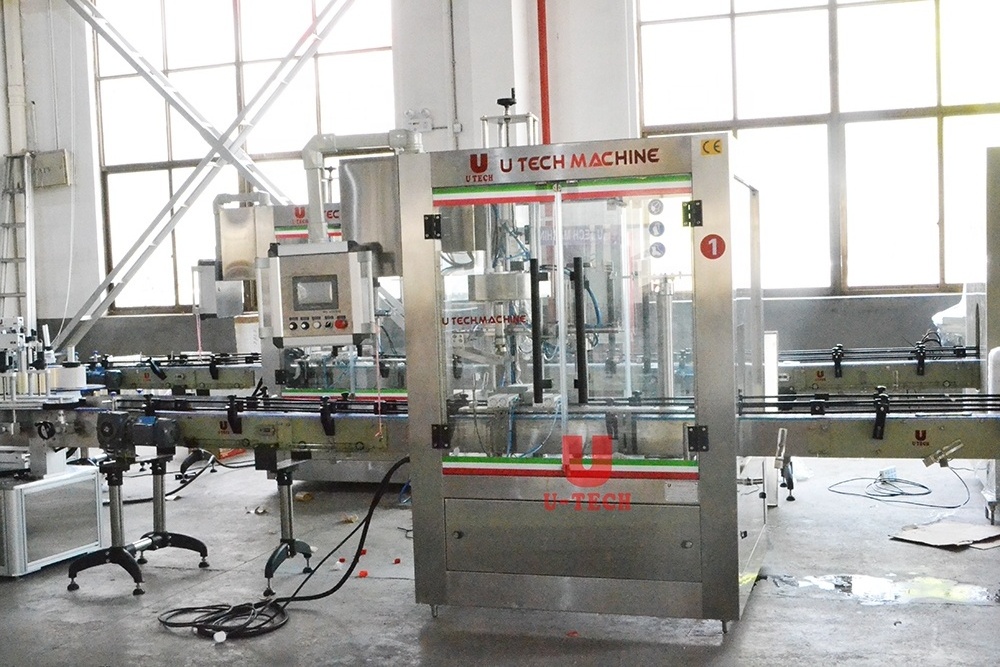 Full Automatic 2L 5L 20L Car Urea Antiseptic Corrosion Protection bottle labeling Machinery Liquid Filling And Capping MACHINE