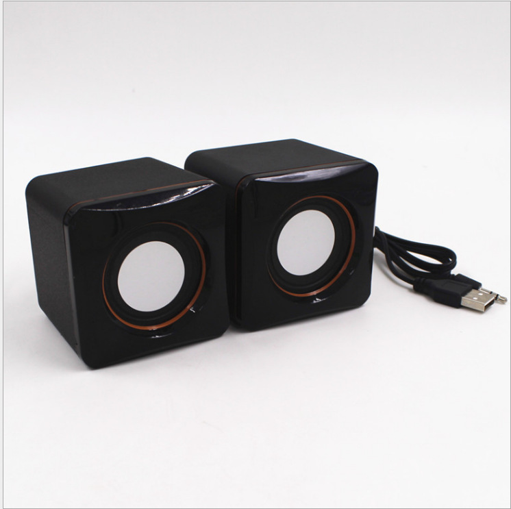 Cheapest Home notebook mini USB mini speaker, wholesale portable mobile phone gift small speaker computer subwoofer