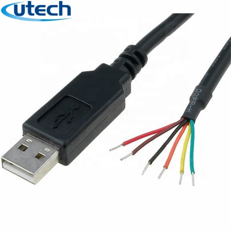 Utech USB to UART TTL to isolation serial port module led ic console converter adapter cable