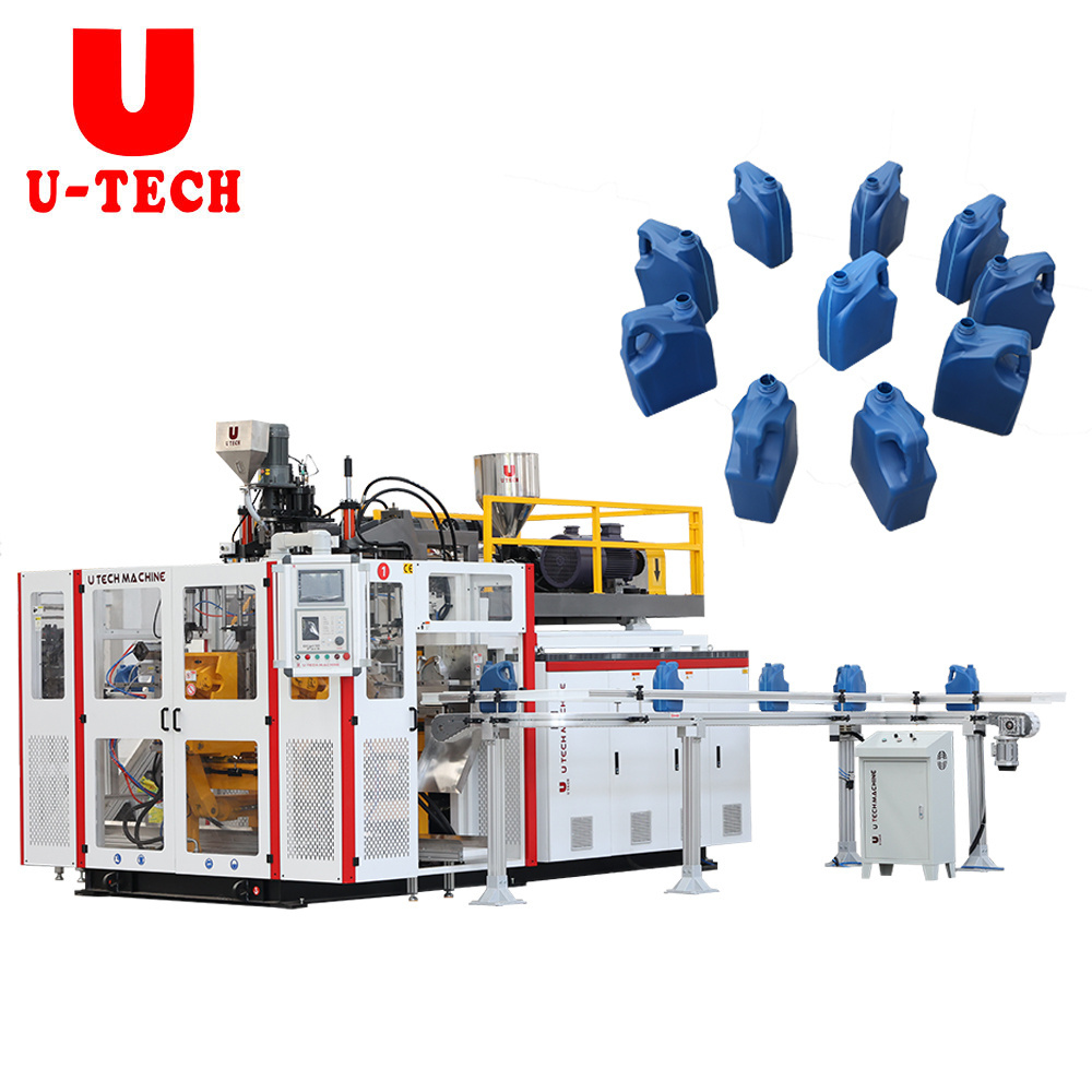 Auto 1L 2L 4L 5L  Plastic PP HDPE Lube Motor Engine Oil Bottle Barrel Jerrycan Drum making Extrusion Blow Molding Machine