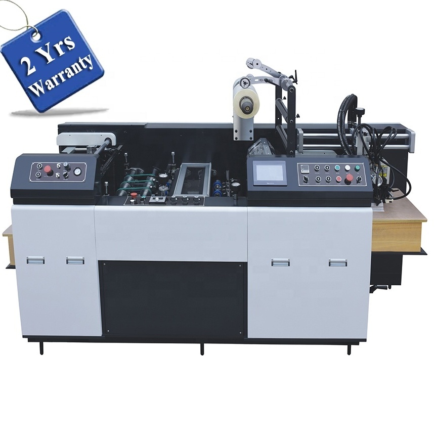 SAFM540 Glueless Preglued Digital Automatic Thermal Laminator, Auto Hot Bopp Film Laminating Machine