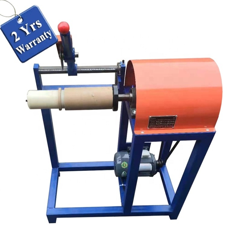 UC350 Electric Economic Manuel Kraft Paper Core Slitting Machine, Carton Pipe Tube Slitter Cutter