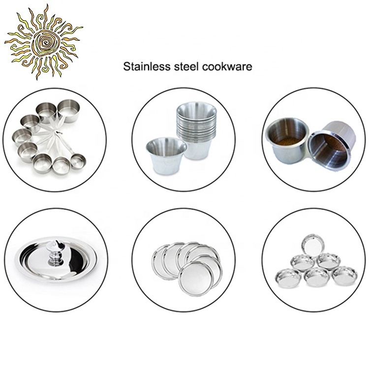 Sunglory Stainless Steel Cookware Sets for Impact Bonding Machine