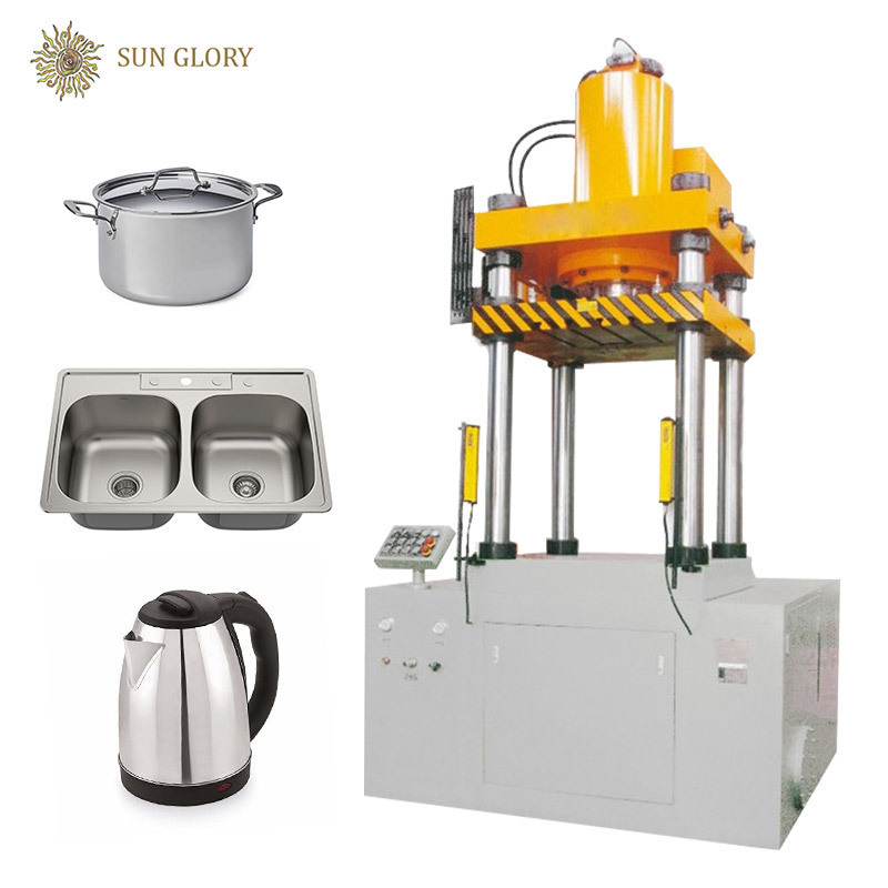 Sunglory YZ28G-Hydraulic pressing machine metal for making cookware utensil forming