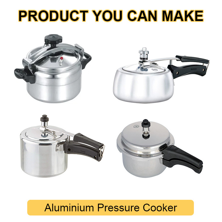 Stainless Steel Aluminum Pressure Pot Cooker Making Machine