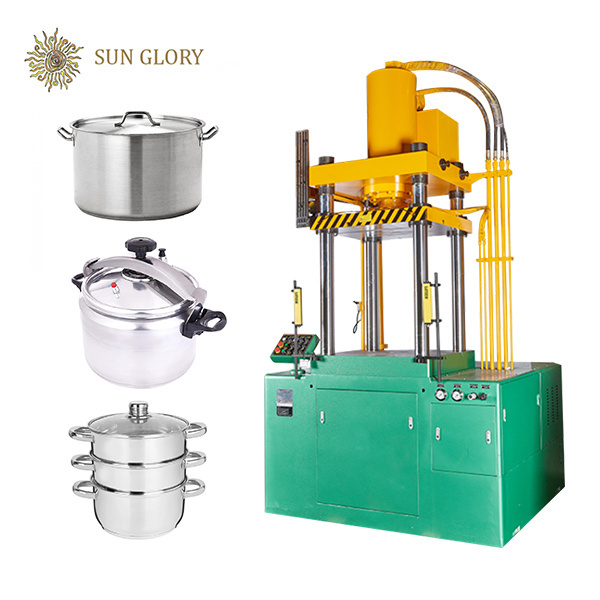 Sunglory YZ28G-Hydraulic pressing machine metal for making cookware utensil forming