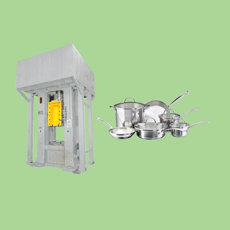 Sunglory Stainless Steel Cookware Sets for Impact Bonding Machine