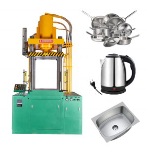 Sunglory Cookpot Hydraulic Press Machine Four Column Hydraulic Press Machine Utensil Pressing Forming Stainless Steel Cookware