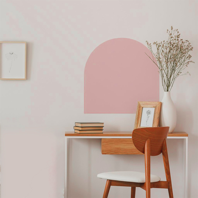 Geometric Wall Decals Soft Boho Style Arch Wall Stickers