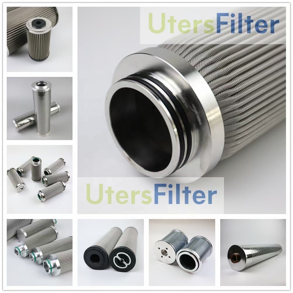 UTERS Hydraulic lubricating oil removing impurities filter element Hydraulic Pleated Filter Cartridge