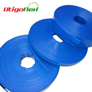 PVC layflat discharge hose water pump irrigation agriculture hose pipe