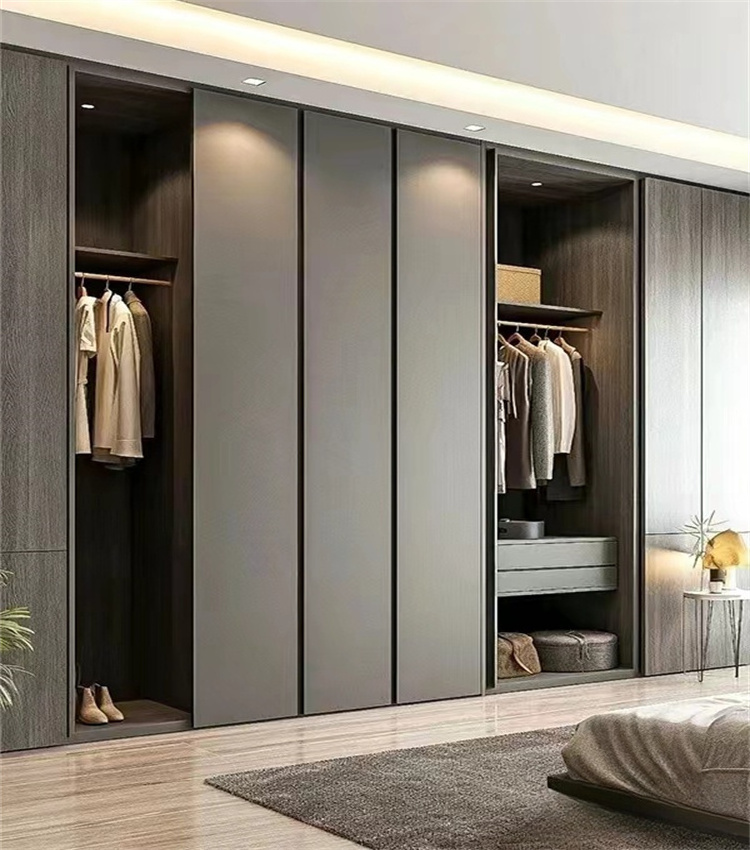 New Design Bedroom Furniture width high Closet Sliding Door Wardrobe With Dresser