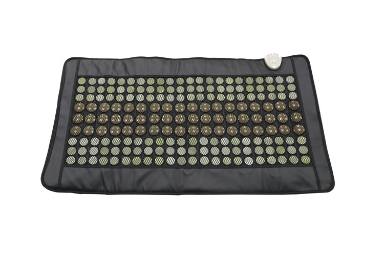 Factory Price Gemstone Therapy Mat Tourmaline Jade Wrap Gernanium Thermal Mattress Body Massager Massage Mattress CE ROHS FCC