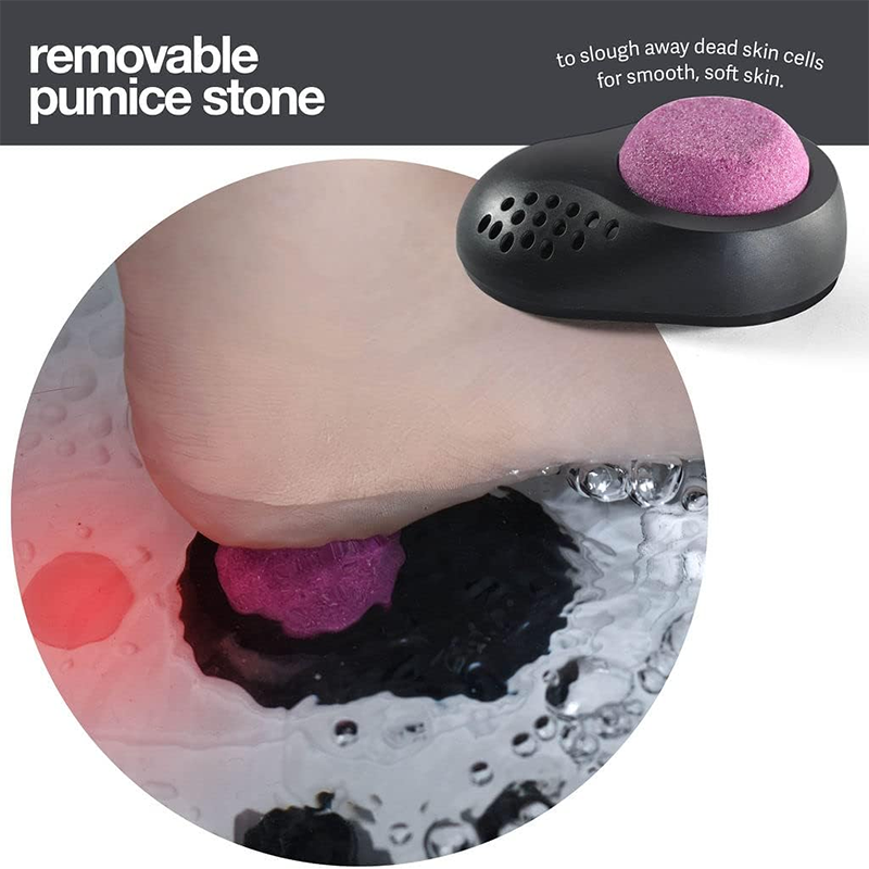 Foot Spa with Heat and Massage and Jets Includes A Remote Control A Pumice Stone Collapsible Massager with Bubbles and Vibration