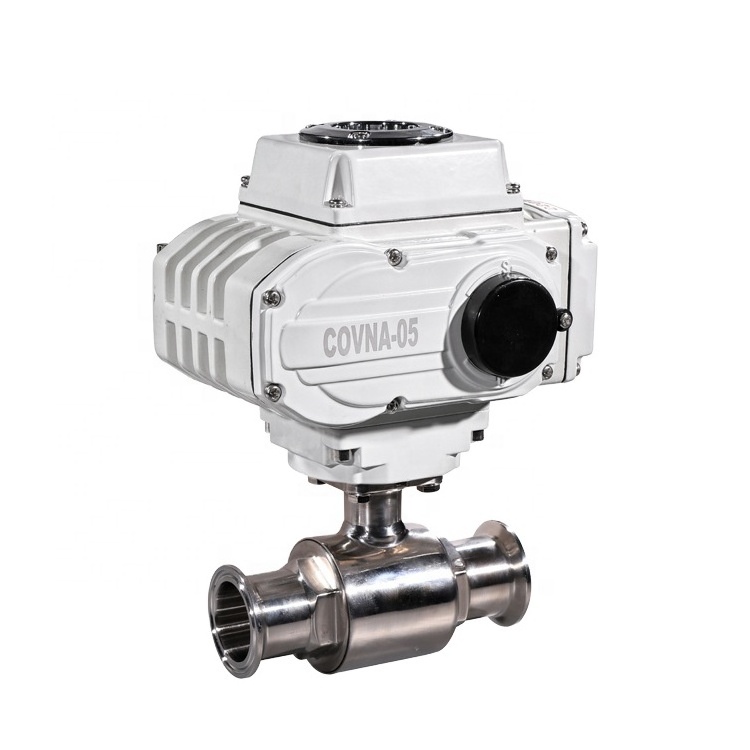 s304 Ball Valve Motorized Electric Control Automatic Water Treatment Motor Actuator Ball Valve