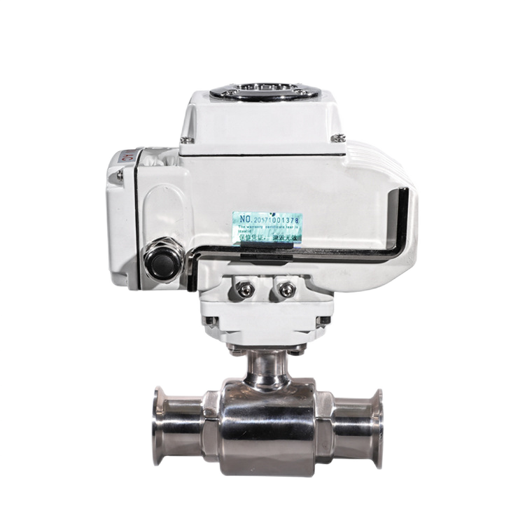 s304 Ball Valve Motorized Electric Control Automatic Water Treatment Motor Actuator Ball Valve