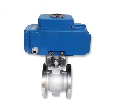 Electric Actuator Vacuum Stainless Steel Flange Sanitary Drainage Motorized Valve