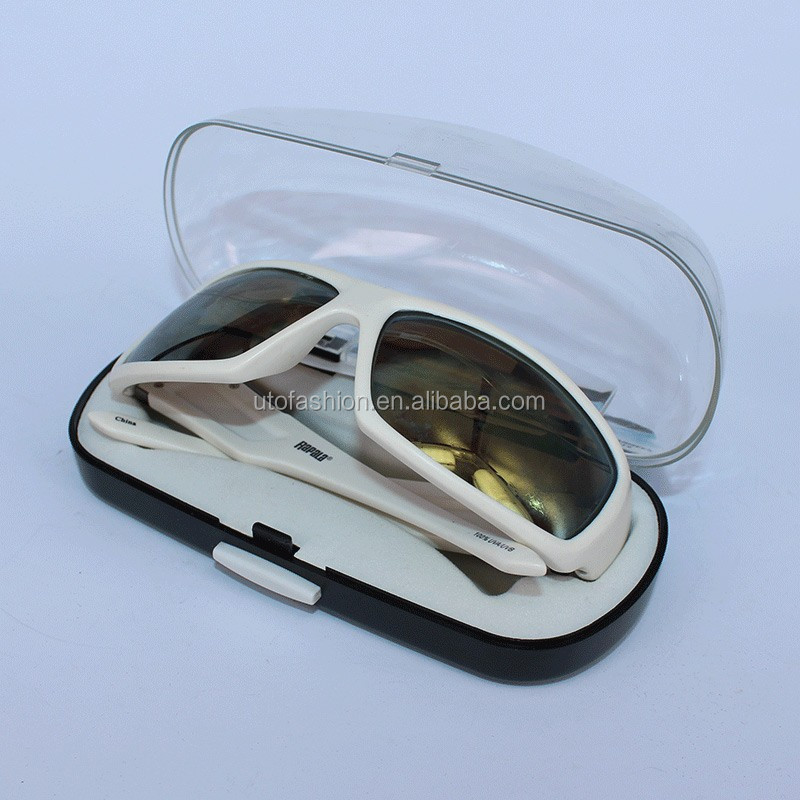 YT8018 Fanny plastic sponge clear sport glasses case