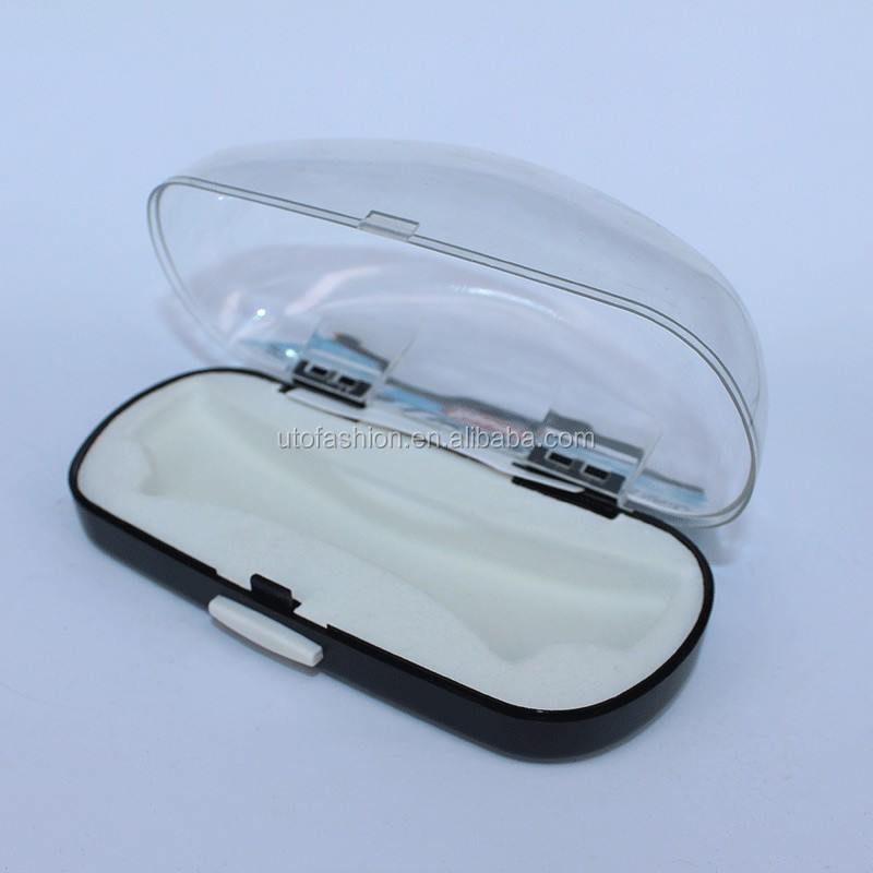 YT8018 Fanny plastic sponge clear sport glasses case