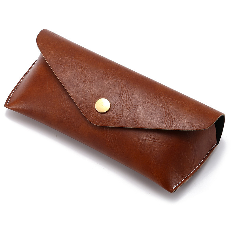 YT1479 wholesale brand custom sunglasses cases soft leather glasses case  spectacle case