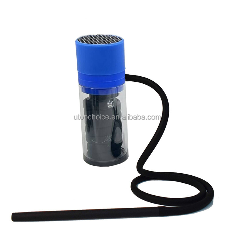 Mix color Spot goods portable acrylic mini car shisha set up hookah set Tiny Hookah Set with Shisha Accessories Portable Shisha