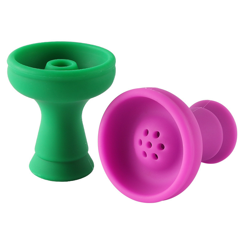 Hookah accessories colorful food grade Silicone shisha cup Hookah Bowl