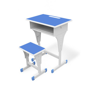 Wholesale cheap student single school desk and chair set elementary study table and chair modern primary school desk