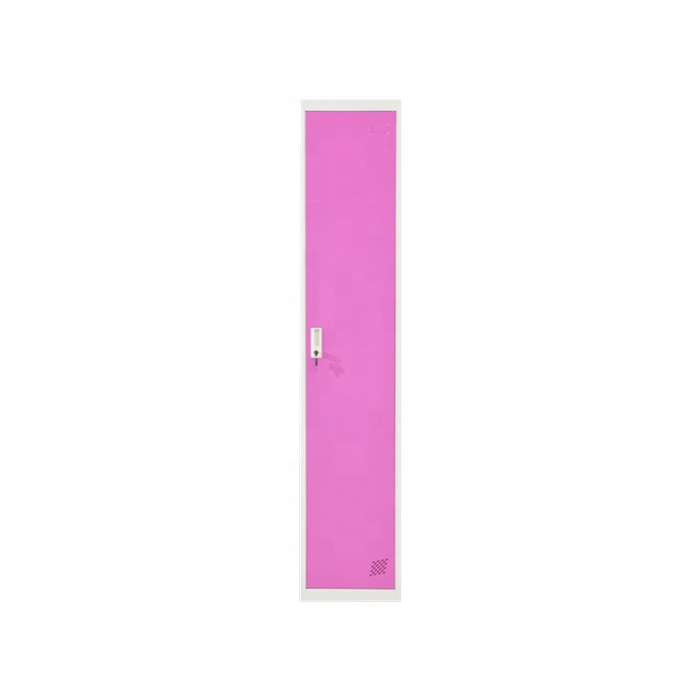 Cheap gym metal staff clothes locker with single door 1/2/3 door customized modern storage lockers