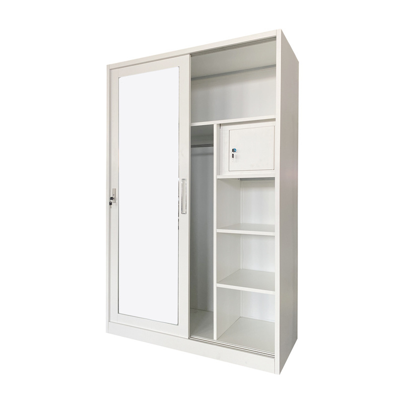 steel bedroom wardrobe design 2 door metal wardrobe closet