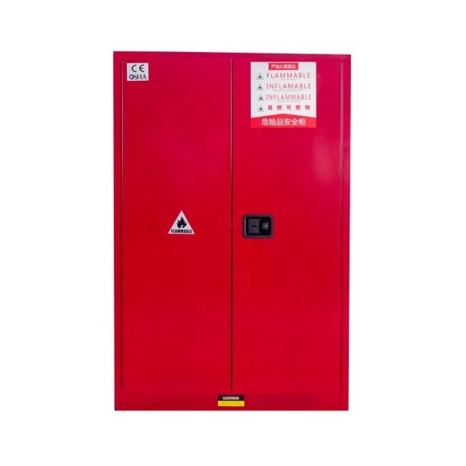 Lab safety explosion proof storage with warning pharmacy chemical fireproof liquid cabinets for laboratory chemistry cabinet