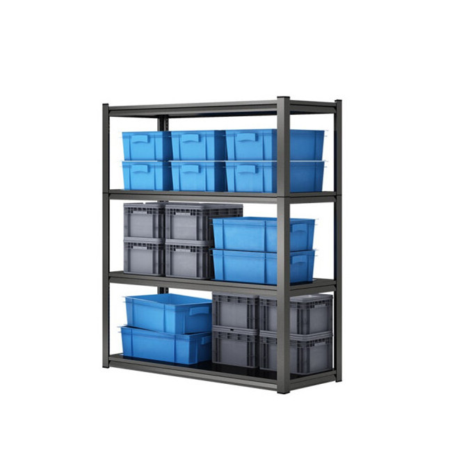 4 layers boltless storage rack industrial shelving unit for warehouse boltless kitchen steel shelves rack factory price