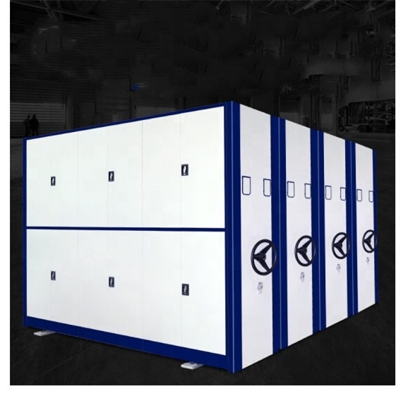 Mobile Shelving System Mass compactor Library Furniture mobile shelving systems Factory manufacturers shelving price