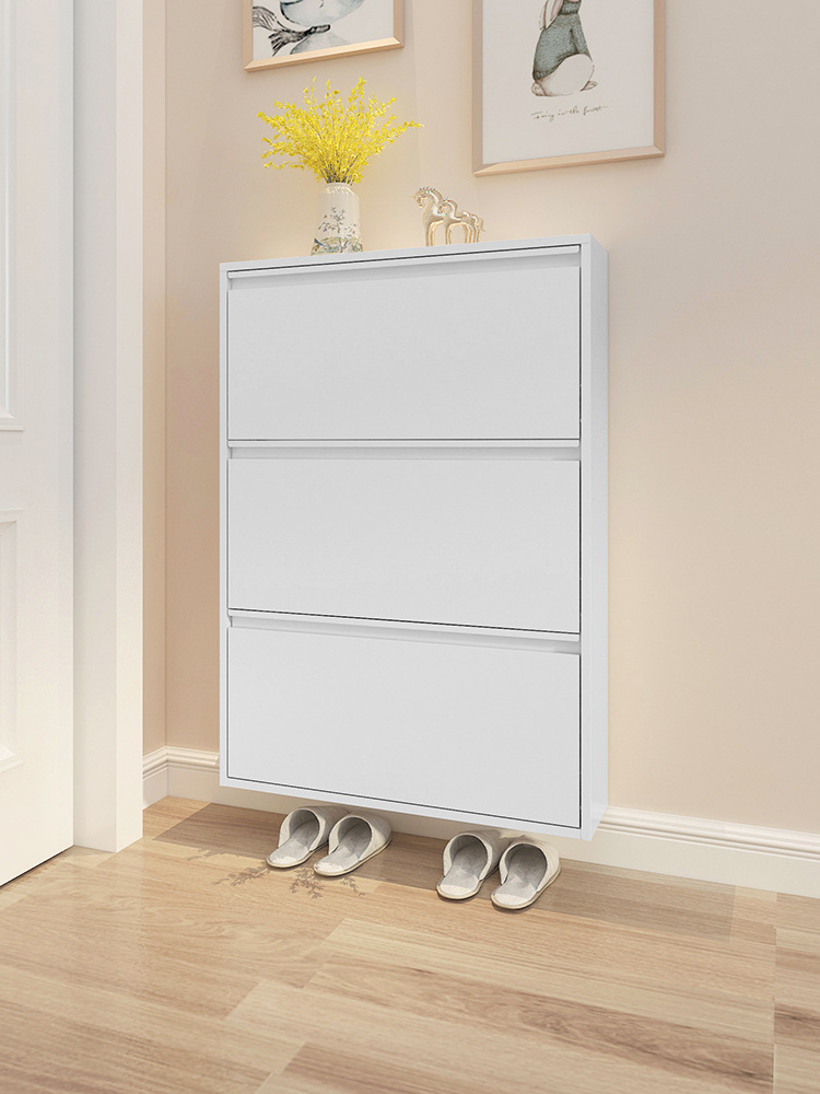 wall mount shoe rack modern steel shoe cabinet