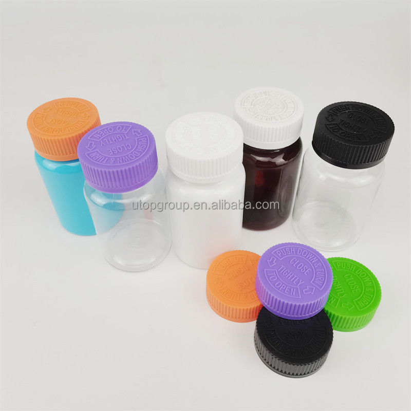 Pharmaceutical Capsule Packaging Medical Bottle HDPE White Pill Bottles Various Sizes 10ml 15ml 20ml 30ml 50ml 60ml 100ml 120ml